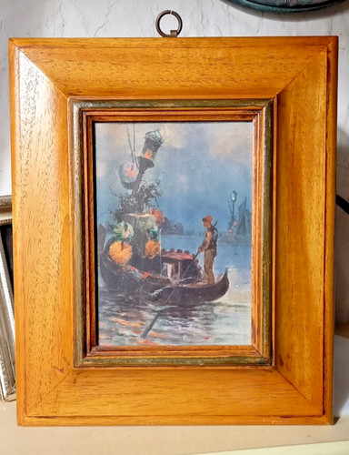 Holzbilderrahmen 80er jahre - ,,