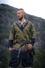 Wikinger tunika oliv - wikinger,