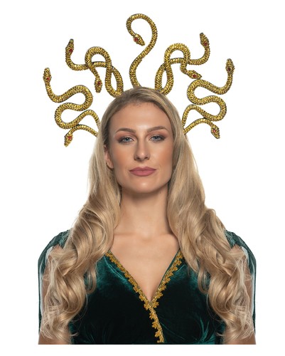 Medusa tiara mit goldenen - medusa,