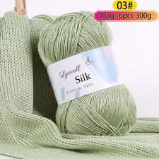 Seidengarn Strickgarn - 300g 6