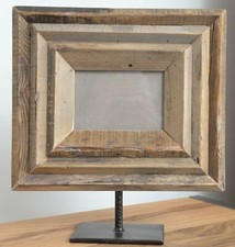 Bilderrahmen in Treibholzoptik