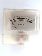 Levelmeter DC Einbauinstrument Messinstrument 250µA Endausschlag