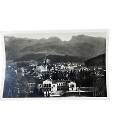 Ansichtskarte AK Echtfoto Bad Ischl Ortsansicht Gelaufen