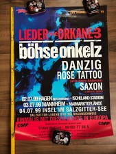 Original Böhse Onkelz Plakat
