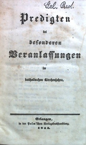Predigten vierter band - predigten:,