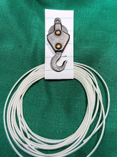 1  Kranhaken mit 1 Meter Schnur für den Märklin Drehkran 7051