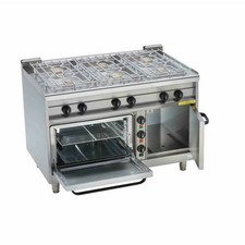 EKU-Gas Herd PowerBurner mit Elektro-Backofen 750 Serie