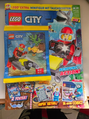 Lego city magazin mit 1 - city, nr.