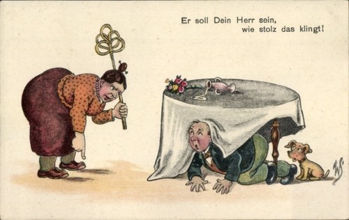 Künstler scheuermann - künstler, ak