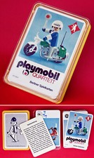 PLAYMOBIL QUARTETT 1974 BERLINER SPIELKARTEN UNBESPIELT komplett in BOX GELB