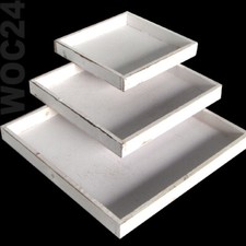 Dekoplatte Dekotablett Holz