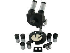 HENSOLDT microscope Mikroskop Binokular binocular 8 eyesight 2 lenses TOP