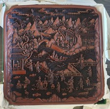 Chinesisches Lacktablett