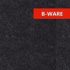 Restposten: Bespannstoff Moquette dunkelgrau meliert, selbstklebend 0,85m²