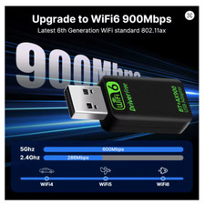 WiFi 6 USB-Adapter AX900 +