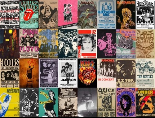 Musik blechschilder vintage - musik,