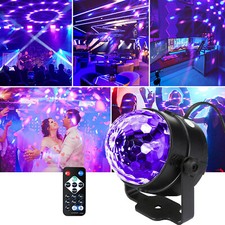 Led schwarzlicht discokugel - led,
