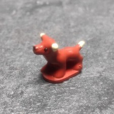 Polly Pocket Hund Braun Weiß