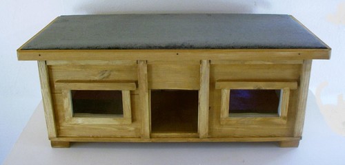 Katzenhaus mit fenster - 2,