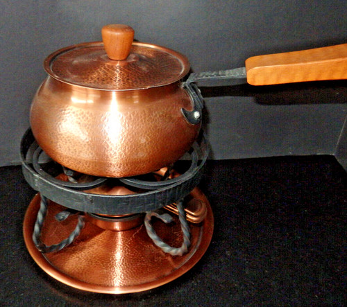 Fondue set kupfer - fondue-set,