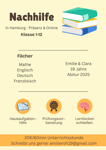Nachhilfe hamburg präsenz - nachhilfe,