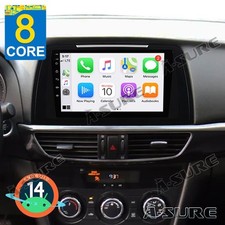 4+64GB Android 14 CarPlay Autoradio GPS Navi WIFI FM Für MAZDA 6 GJ GL 2013-2015