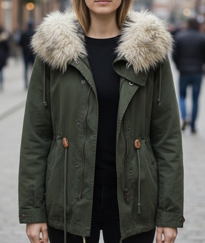 Zara parka jacke fell - jacke,