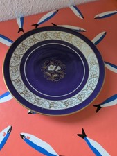 Prunkteller Porzellan Kobalt