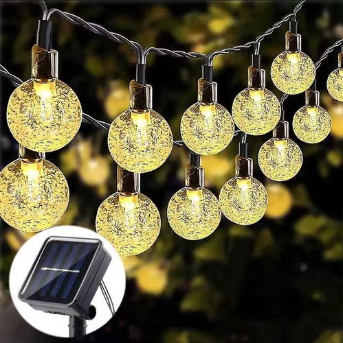 12m 100 led garten solar - led,