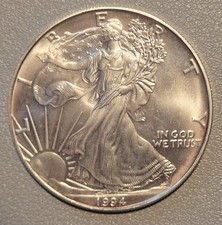 1 Oz Silbermünze American