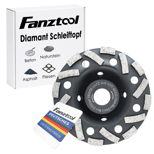 Diamantschleiftopf