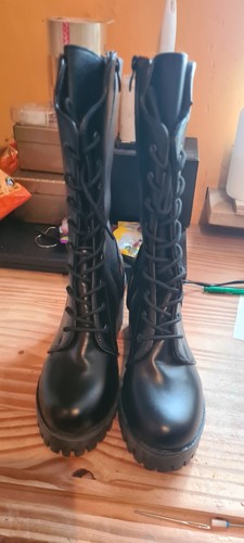 Schwarze damenstiefel 40 - damenstiefel, gr.