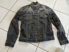 Levis Levi´s schwarze used verwaschene Herren Jeansjacke 70500 04 in Größe XL