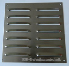 1 EDELSTAHL A2 LÜFTUNGSBLECH
