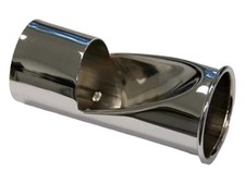 Auspuff Pfeife Chrom Endrohr