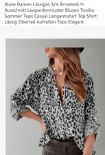 Tolle Bluse Im LEOLOOK Gr. M /