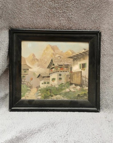Gemälde ölbild landschaft - Ölbild,