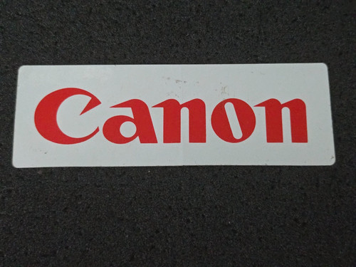 Canon sticker aufkleber - canon,