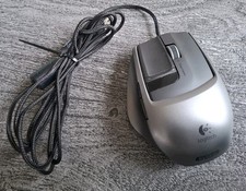 Logitech G9x Laser Gaming Maus schnurgebunden schwarz/silber, 5700 dpi  #1025