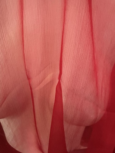 Crinkle chiffon seide - chiffon,