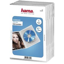 Hama 5x DVD Hüllen Jewelcase