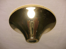 Dom Deckenbaldachin gold Hängelampe Metall Lampe Bauhaus Hängeleuchte Leuchte