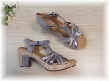 Gabor * super hübsche Riemchen Sandalen Pantoletten Leder * Gr. 37,5  4 1/2 Neu