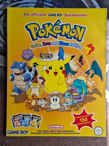 Pokémon gelb rot blau - gelb,,