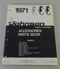 Zubehör-Katalog / Teilekatalog OMC Johnson Außenborder Stand 1971