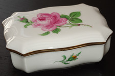 MEISSEN rote Rose seltene