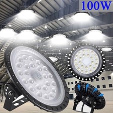 10000LM UFO LED Hallenbeleuchtung Industrielampe High bay Strahler Hallenleuchte