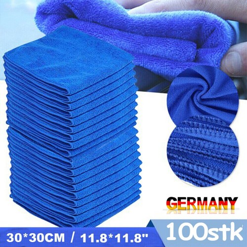 100x mikrofasertücher auto - mikrofasertücher,