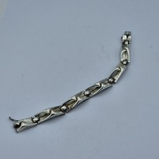 D77#  Lapponia Armband Silber 925 B8 1979 punziert #3