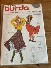 Burda Schnittmuster Fasching